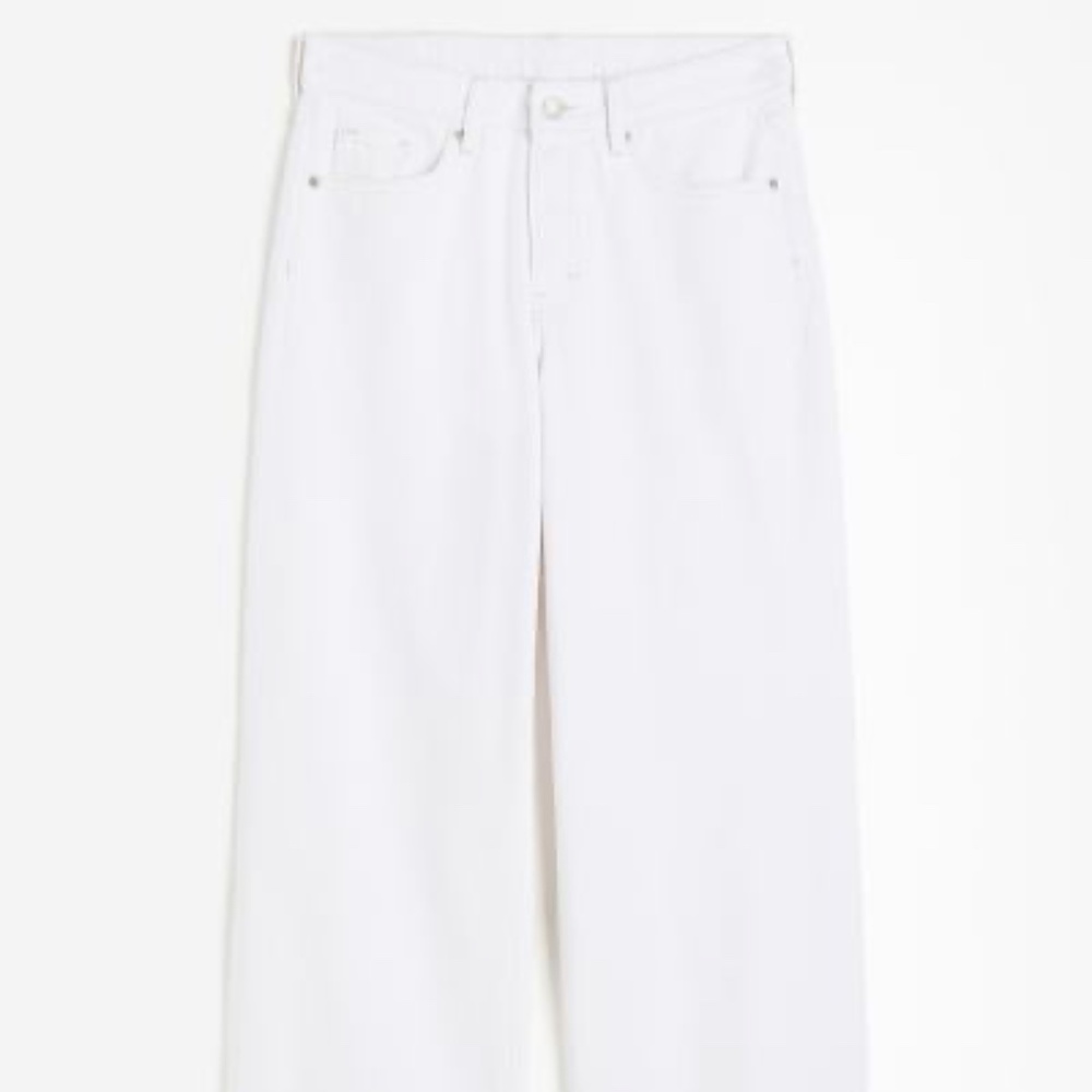 H&M white jeans